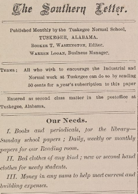 The Southern Letter vol. 4 no. 7, November 1887
